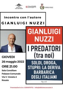 Incontro con l’autore Gianluigi Nuzzi