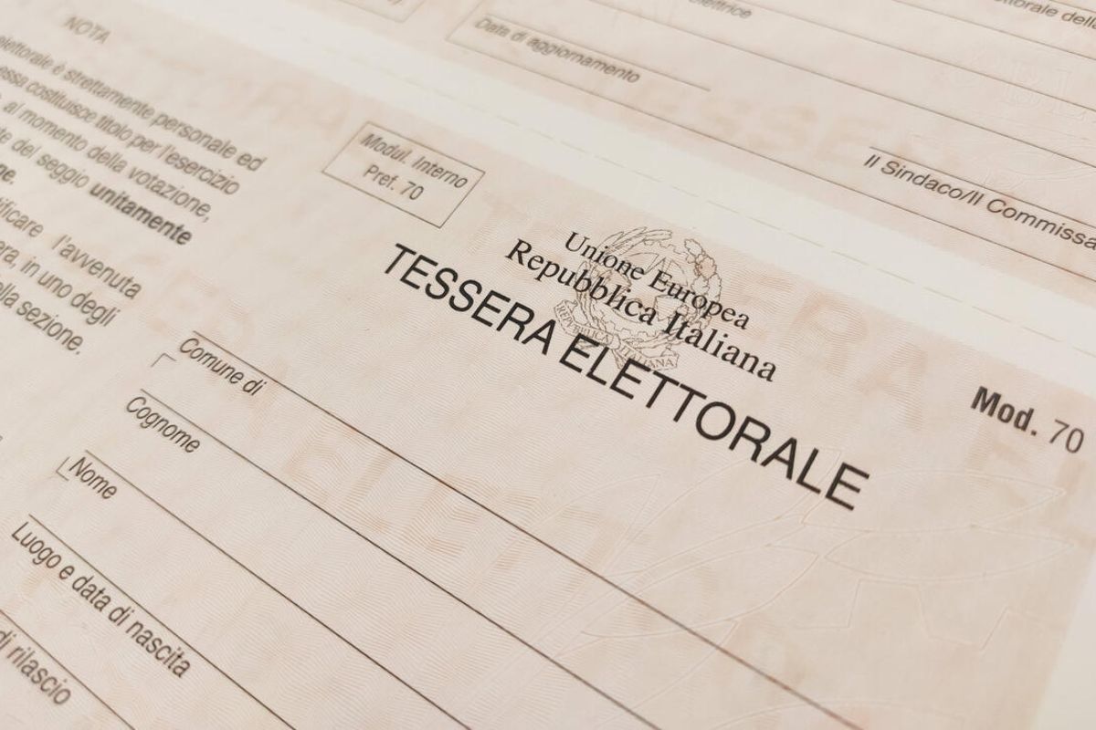 Avviso Consegna Tessere Elettorali – Elezioni Politiche Domenica 25 Settembre 2022