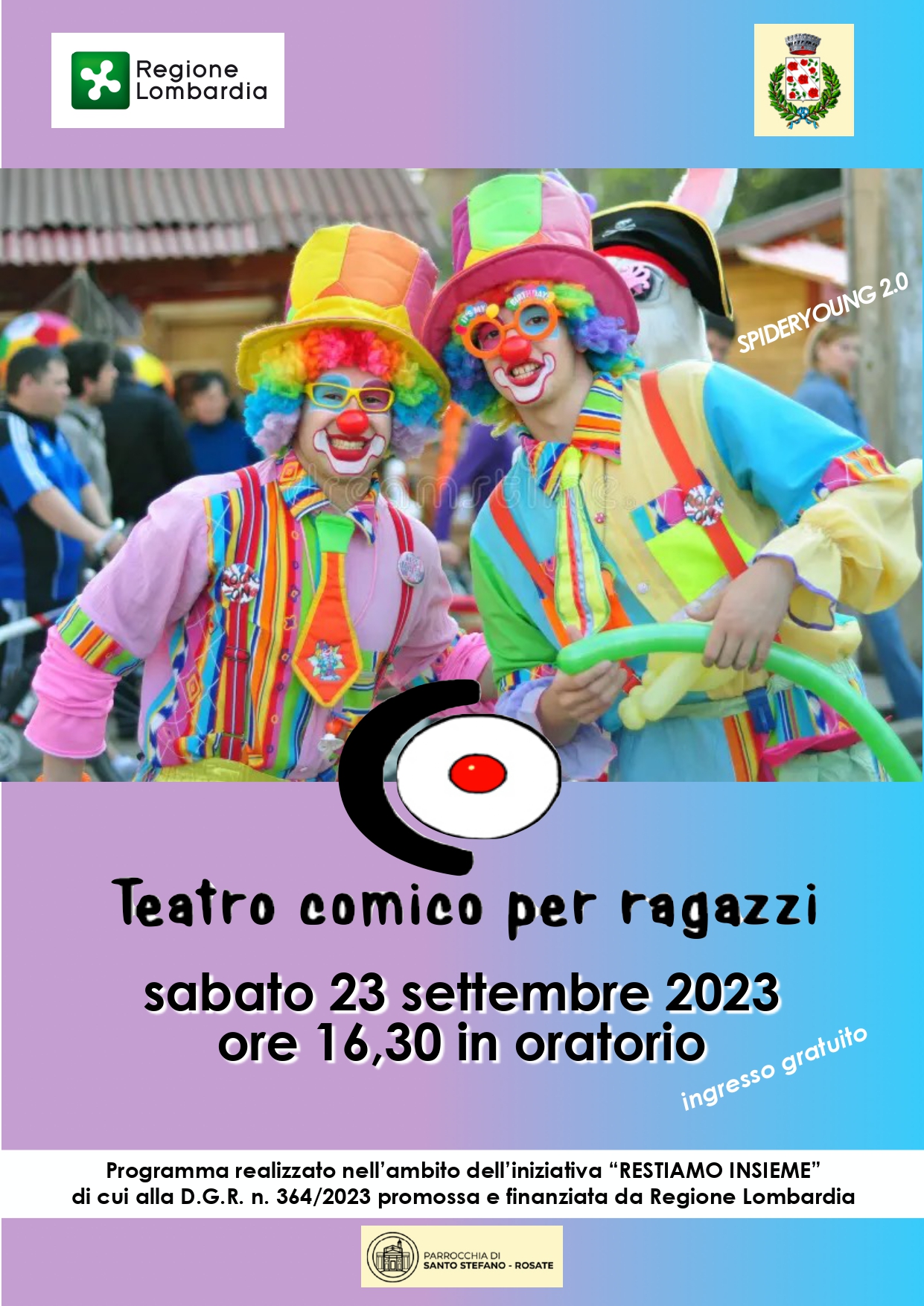 Teatro comico per ragazzi – Spider Young 2.0