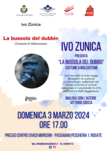 Ivo Zunica presenta “la Bussola del Dubbio”