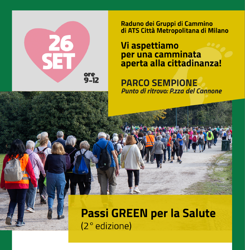 Raduno dei Gruppi di Cammino al Parco Sempione di Milano – 26 Settembre 2024