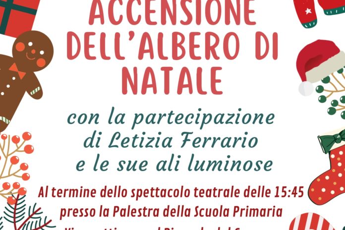 Accensione dell’Albero di Natale